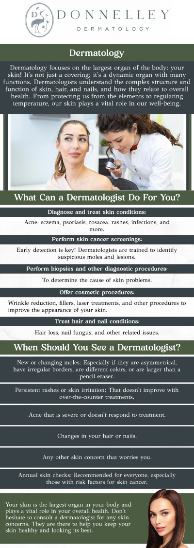 If you are looking for professional skin care, Dr. Naomi S. Donnelley, M.D., FAAD, a board-certified dermatologist, is the trusted choice in New York, NY. With over 21 years plus of experience, Dr. Donnelley offers a range of medical and cosmetic dermatology treatments tailored to your unique skin needs. Whether you're addressing skin conditions or seeking aesthetic enhancements, Dr. Donnelley’s personalized care ensures effective results. Visit Donnelley Dermatology today for personalized guidance and treatment options to achieve healthy, radiant skin. For more information, contact us or schedule an appointment online. We are conveniently located at 1075 Park Ave , #1C, New York, NY, 10128.
